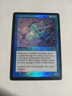 Cephalid Constable Judgment FOIL LP Magic the Gathering - Image 1