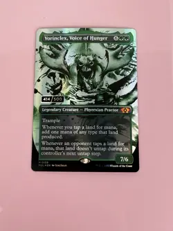 Vorinclex Voice Of Hunger Foil Searlized 414/500 March Of The Machine Used - Image 1