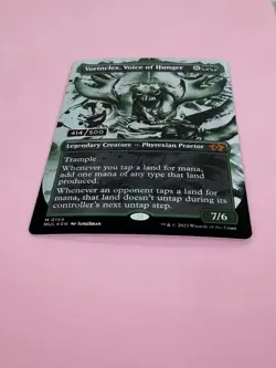 Vorinclex Voice Of Hunger Foil Searlized 414/500 March Of The Machine Used - Image 2