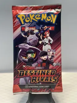 Pokemon TCG: Scarlet and Violet Destined Rivals Booster Pack Sealed - Image 1