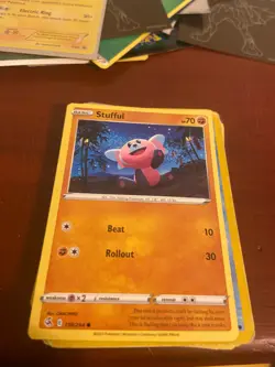 Stufful 150/264 Common Fusion Strike Pokemon TCG - Image 1