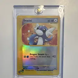 Pokemon Dratini 107/165 Expedition Base Set Reverse Holo - Image 1
