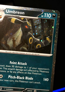 Fart Swirl 🌀 Umbreon 59/131 Cosmos Holo Bleed Error Rare Pokemon TCG ✨ - Image 4