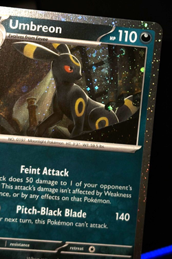 Fart Swirl 🌀 Umbreon 59/131 Cosmos Holo Bleed Error Rare Pokemon TCG ✨ - Image 5