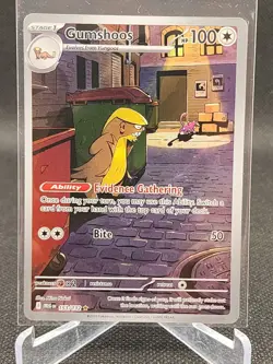 Pokemon - Gumshoos 153/132 - Illustration Rare - Me01: Mega Evolution - Image 1
