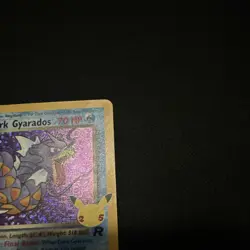Pokemon Dark Gyarados 8/82 Celebrations Classic Collection Holo Promo 70 HP - Image 3
