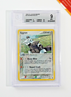 Pokemon BGS 9 Aggron #2 Holo Ex Legend Maker 2006 English - Image 1