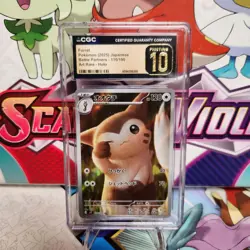 CGC 10 Pristine Furret 110/100 Art Rare - Battle Partners - Pokemon - SHIPS FAST - Image 1