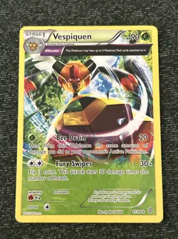 Pokemon TCG Vespiquen Ancient Origins 11/98 Regular Rare - Image 1