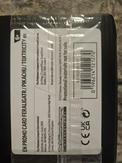 Pokemon (Illustration Contest 2024) Sealed Promo Set Feraligatr #213 Sealed - Image 2