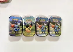 Pokemon Ascended Heroes Mini Tins X4 TCG - BRAND NEW SEALED - Image 1