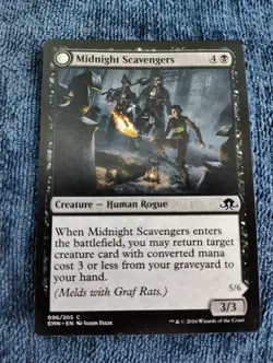 MTG Ultra Rare Factory Misprint Midnight Scavengers Eldritch Moon Eldrazi Horror - Image 2