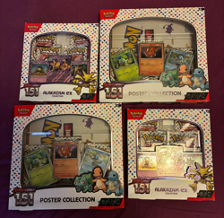 Pokemon TCG SV 151 Sealed Lot Of 2 Alakazam Ex Boxes & 2 Poster Collection New - Image 1