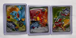 🔥 Pokemon TCG First Partner Illustration Series 1 Kanto GEN 1 Starters 🔥 - Image 1