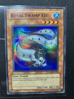 Yu-Gi-Oh Royal Swamp Eel CRMS-EN086 – Holo – Unlimited – NM - Image 1