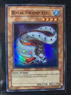 Yu-Gi-Oh Royal Swamp Eel CRMS-EN086 – Holo – Unlimited – NM - Image 2