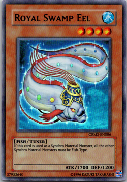 1x Royal Swamp Eel - Super Rare - CRMS-EN086 - Unlimited - LP - Image 1