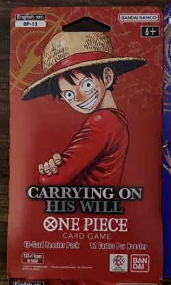 One Piece TCG OP13 OP14 EB03 OP15 Sleeved Booster Pack x4 Lot Of 4 - Image 3