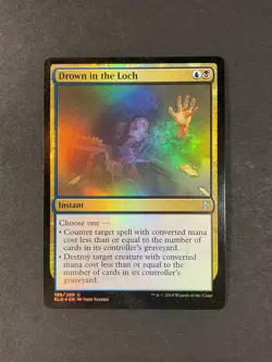 Drown in the Loch - Foil - Throne of Eldraine - Magic the Gathering - MTG - Image 1