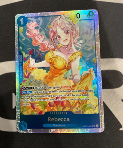 Rebecca SR OP15-053 Adventure on Kami’s Island English One Piece TCG - Image 1