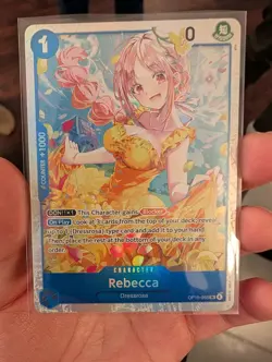 One Piece Rebecca OP15-053 SR Adventure On Kami’s Island NM - Image 1