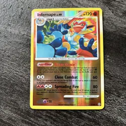 Infernape Stormfront 3/100 Reverse Holo Rare Pokemon Card NM - Image 1