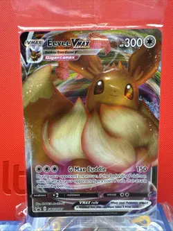 Eevee VMAX SWSH087 SEALED Shining Fates Black Star Promo Card Pokemon TCG - Image 1