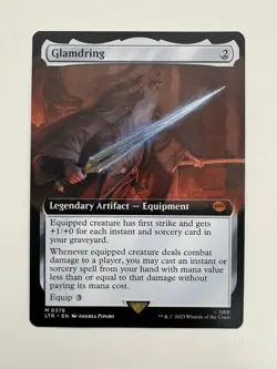 Glamdring Borderless MTG Magic the Gathering Card NM Near Mint LTR - Image 1