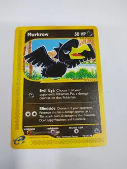 MINT Pokemon Card Murkrow 79/144 Skyridge - - Image 1