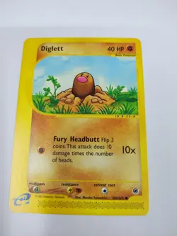 MINT Pokemon Card - Expedition 106/165 - DIGLETT (common) - - Image 1