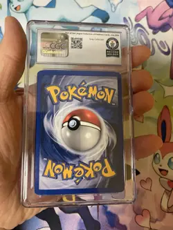 Pokemon TCG Ponyta Reverse Holo Card Legendary Collection-CGC WORLD RECORD-1of 1 - Image 3