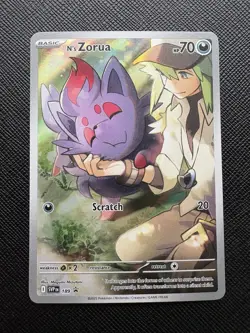 Pokemon TCG Journey Together N's Zorua #189 Holo Promo Card - Image 1