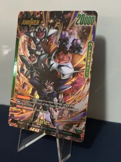 Turles FB08-049 Leader Alternate Art Saiyan's Pride Dragon Ball English Card - Image 3