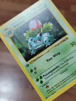 MP! Pokemon 1st Edition Base Set 1999 Ivysaur Shadowless 30/102 - Image 2