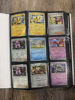Pokemon Prismatic Binder with over 300 Cards - Image 2
