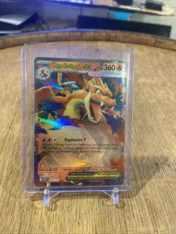 Mega Charizard Y Ex 022/217 Ascended Heroes Pokemon Card CLEAN MINT NM - Image 1