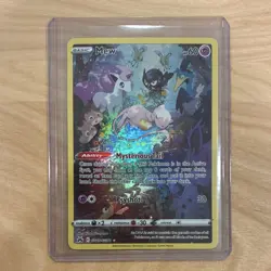 Pokemon Mew GG10/GG70 Crown Zenith Galarian Gallery Ultra Rare Full Art Holo - Image 1
