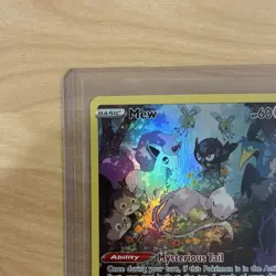 Pokemon Mew GG10/GG70 Crown Zenith Galarian Gallery Ultra Rare Full Art Holo - Image 3