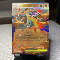 Mega Charizard Y EX Promo 030 Mega Evolution Pokemon TCG - Image 1