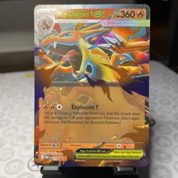 Mega Charizard Y EX Promo 030 Mega Evolution Pokemon TCG - Image 3