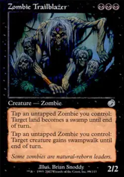 Zombie Trailblazer - Medium Play MTG Torment - Image 1