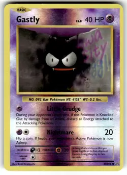 Gastly 47/108 Evolutions Pokemon Reverse Holo - Image 1