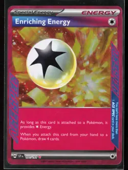 Enriching Energy 191/191 ACE SPEC SV08: Surging Sparks Pokemon TCG NM - Image 1