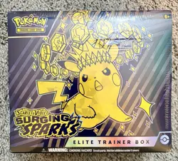 Sealed Pokemon TCG Surging Sparks Elite Trainer Box ETB New - Image 1