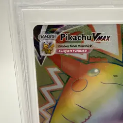 Pokemon Vivid Voltage Secret Rare Rainbow Pikachu VMAX 188/185 ENGLISH PSA 9 - Image 4