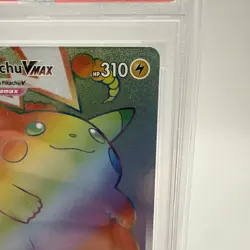 Pokemon Vivid Voltage Secret Rare Rainbow Pikachu VMAX 188/185 ENGLISH PSA 9 - Image 5