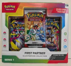 Pokemon TCG First Partner Illustration Collection Series 1 New Sealed - Image 1