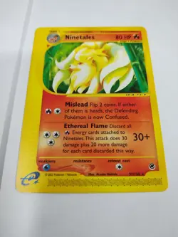 MINT Pokemon Expedition 57/165 Ninetales RARE Dog Cute Fire - Image 2