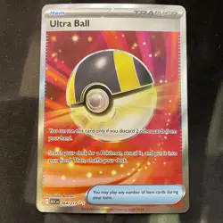 Ultra Ball 264/217 Ultra Rare Ascended Heroes Pokemon TCG NM Full Art - Image 1