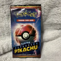 POKEMON TCG! 1 DETECTIVE PIKACHU SEALED BOOSTER PACK BRAND NEW - Image 1